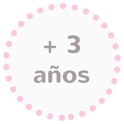 Más de 3 años Más de 3 años